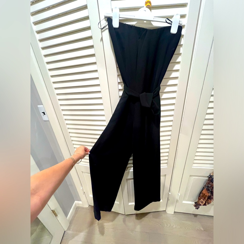 Vince strapless jumpsuit